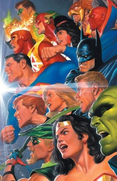 AVENGERS JLA #4 FACSIMILE EDITION CVR B ALEX ROSS DC MARVEL CONNECTING VAR - PRE ORDER