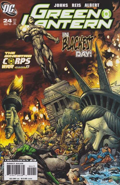 GREEN LANTERN #24 (2007) IVAN REIS COVER