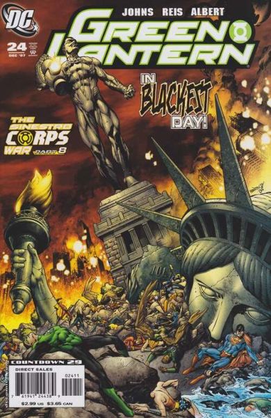 GREEN LANTERN #24 (2007) IVAN REIS COVER