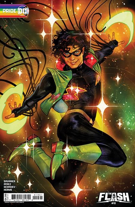 FLASH #10 CVR D NICK ROBLES DC PRIDE 2024 CARD STOCK VAR