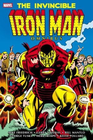 THE INVINCIBLE IRON MAN OMNIBUS VOL 4 AL MILGROM COVER
