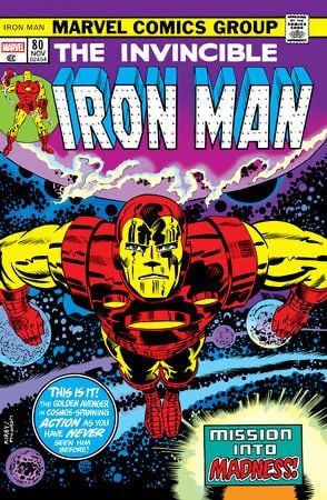 THE INVINCIBLE IRON MAN OMNIBUS VOL 4 JACK KIRBY COVER [DM ONLY]