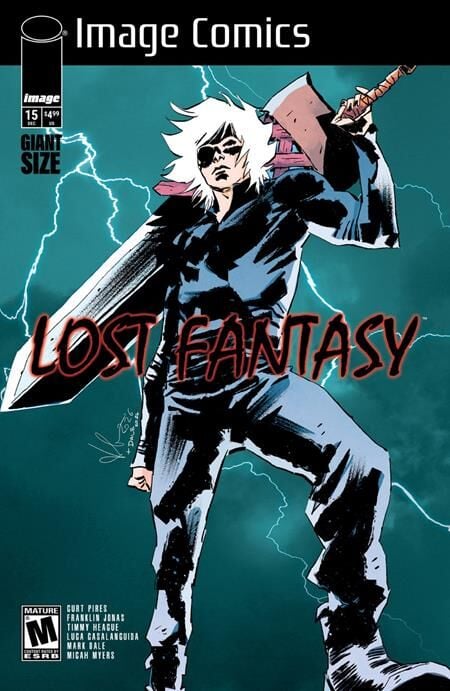 LOST FANTASY #15 CVR B LUCA CASALANGUIDA HOMAGE VAR - PRE ORDER