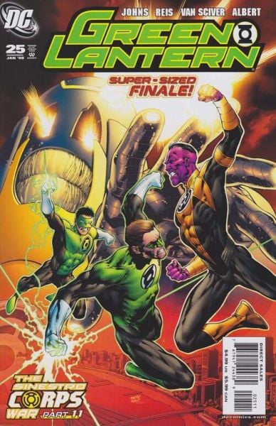 GREEN LANTERN #25 (2007) IVAN REIS COVER