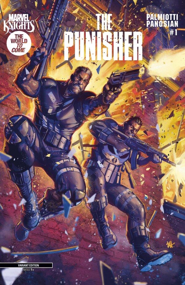 MARVEL KNIGHTS: PUNISHER #1 BEN HARVEY VARIANT