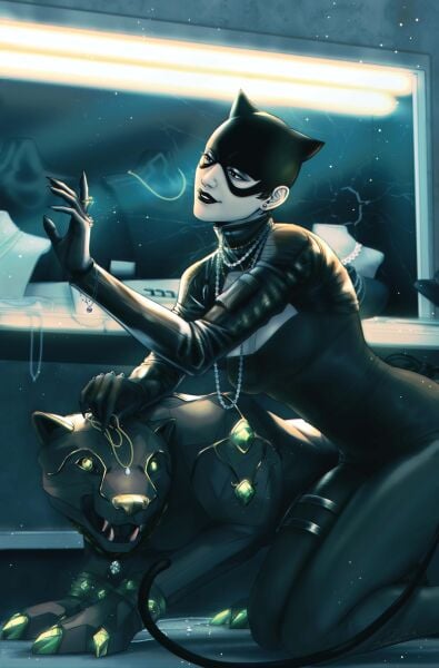 CATWOMAN #81 CVR D ROBIN HIGGINBOTTOM CARD STOCK VAR