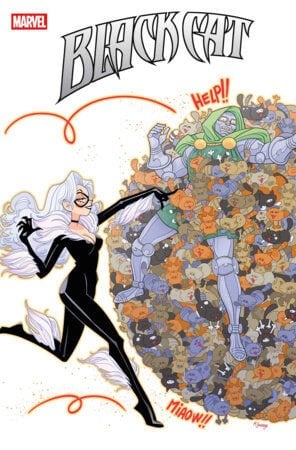 BLACK CAT #8 MARGUERITE SAUVAGE DOOM HOMAGE VARIANT