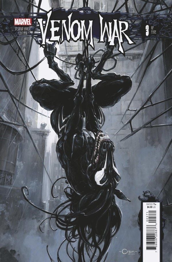 Venom War #3 Clayton Crain Venom Horse Variant