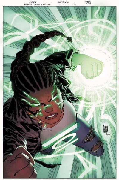 ABSOLUTE GREEN LANTERN #19 CVR C GIUSEPPE CAMUNCOLI CARD STOCK VAR - PRE-ORDER