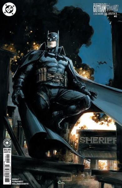 BATMAN GOTHAM BY GASLIGHT A LEAGUE FOR JUSTICE #2 (OF 6) CVR B CLAYTON CRAIN CARD STOCK VAR