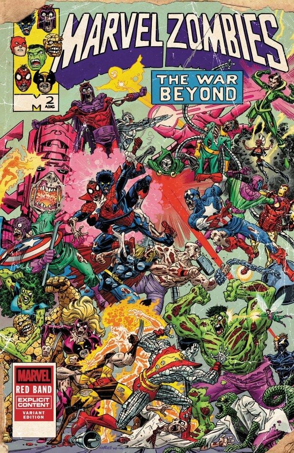MARVEL ZOMBIES: RED BAND #2 SCOTT KOBLISH RETRO ZOMBIE VARIANT
