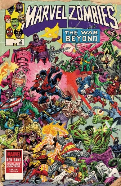 MARVEL ZOMBIES: RED BAND #2 SCOTT KOBLISH RETRO ZOMBIE VARIANT