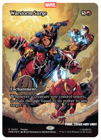 AVENGERS: ARMAGEDDON #1 RYAN STEGMAN MAGIC: THE GATHERING VARIANT