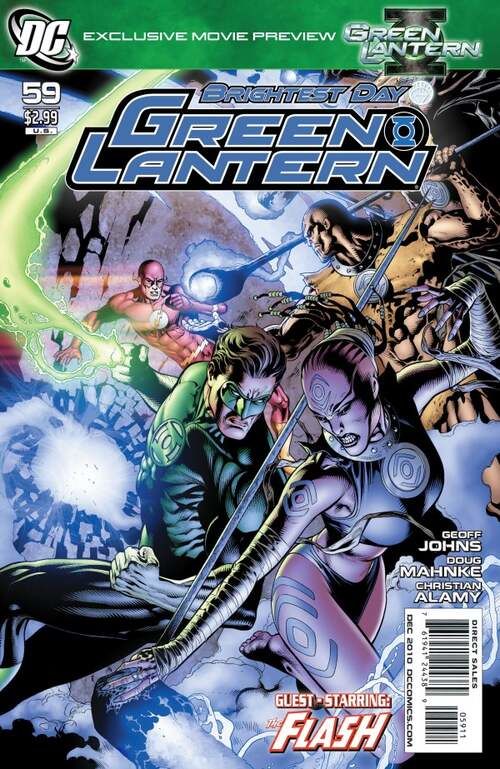 GREEN LANTERN #59 (2010) DOUG MAHNKE COVER
