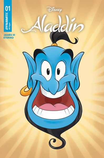 ALADDIN #1 CVR D AGNESE ETERNO CARTOON HEAD VAR - PRE-ORDER