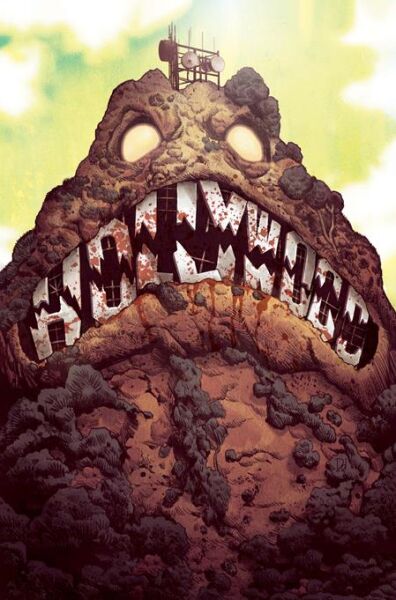 CLAYFACE CELEBRITY DIRT #2 (OF 6) CVR B MIKE DEL MUNDO CARD STOCK VAR - PRE ORDER