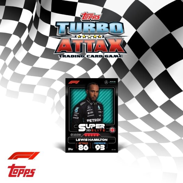 Topps Formula 1 Turbo Attax Mega Tin 2022 Super Elite
