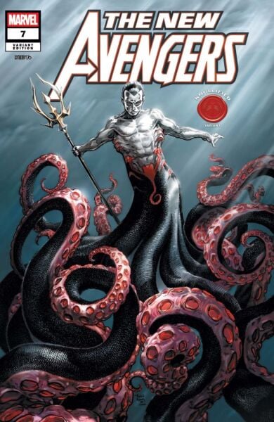 NEW AVENGERS #7 AARON KUDER KNULLIFIED VARIANT