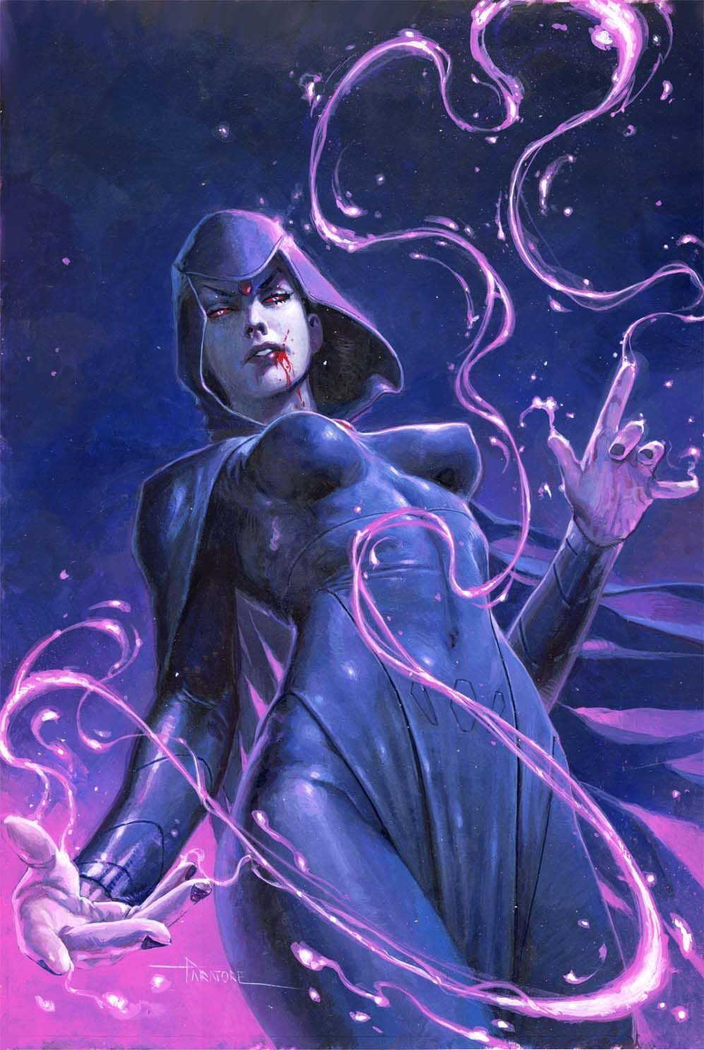 DC VS VAMPIRES WORLD WAR V #10 (OF 12) CVR B DAVIDE PARATORE CARD STOCK VAR