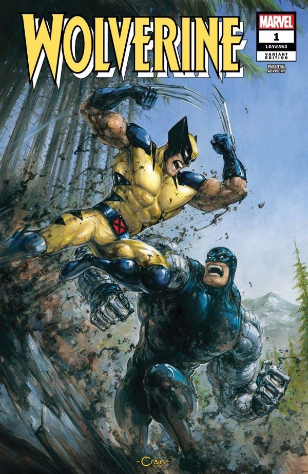 WOLVERİNE #1 CLAYTON CRAİN VARİANT