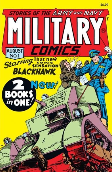MILITARY COMICS #1 FACSIMILE EDITION