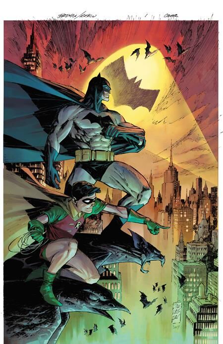 BATMAN & ROBIN YEAR ONE DYNAMIC DUOS #1 (OF 12) CVR B MARC SILVESTRI CARD STOCK VAR - PRE ORDER