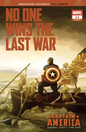 CAPTAIN AMERICA #11 CHIP ZDARSKY FORESHADOW VARIANT - PRE-ORDER