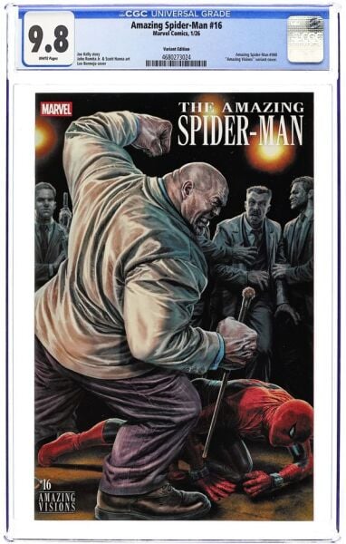 AMAZING SPIDER-MAN #16 LEE BERMEJO VARIANT - CGC 9.8 - PREORDER