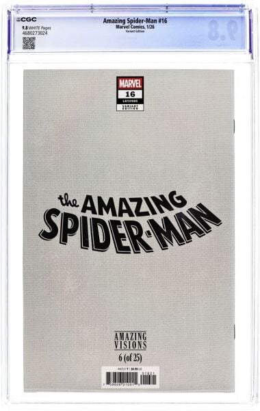 AMAZING SPIDER-MAN #16 LEE BERMEJO VARIANT - CGC 9.8 - PREORDER