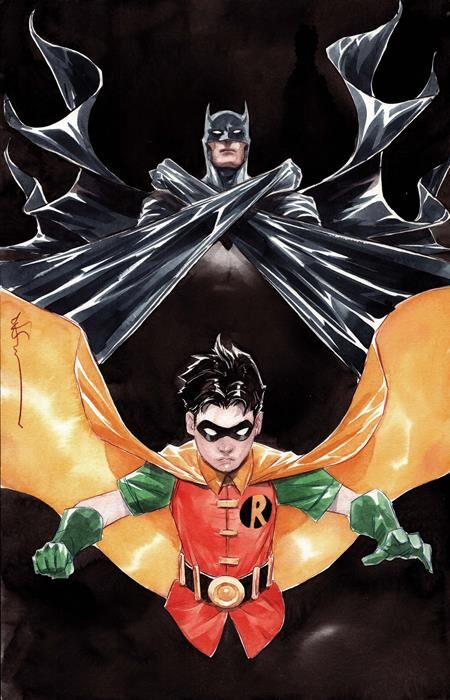 BATMAN & ROBIN YEAR ONE DYNAMIC DUOS #1 (OF 12) CVR C DUSTIN NGUYEN CARD STOCK VAR - PRE ORDER