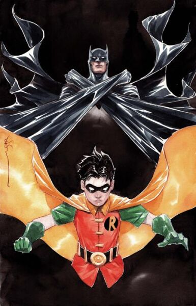 BATMAN & ROBIN YEAR ONE DYNAMIC DUOS #1 (OF 12) CVR C DUSTIN NGUYEN CARD STOCK VAR - PRE ORDER