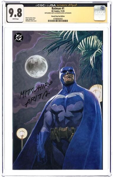 BATMAN #1 MITSUHIRO ARITA HAWAII POP CON VIRGIN VARIANT CGC 9.8 ARITA SIGNED (2025)  - CGC S.S 9.8 - PREORDER