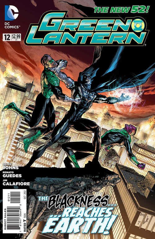 GREEN LANTERN #12 (2012) DOUG MAHNKE COVER