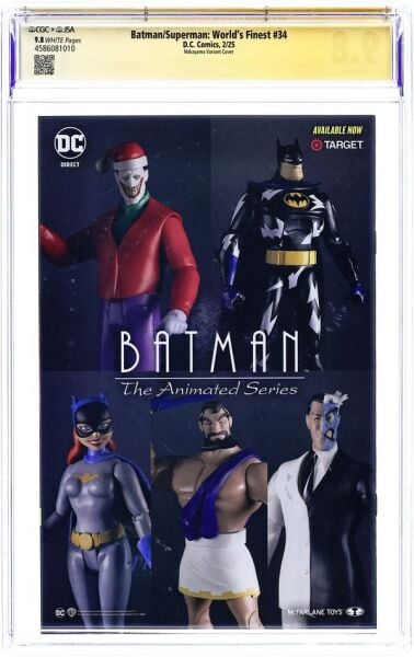 BATMAN/SUPERMAN: WORLD’S FINEST #34D DAVID NAKAYAMA SIGNED CGC 9.8 JSA  - CGC S.S 9.8 - PREORDER