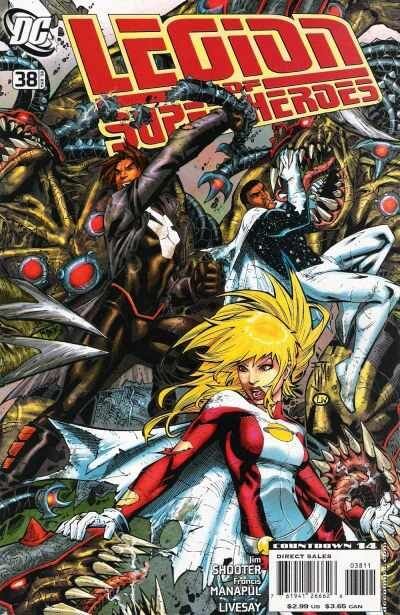 LEGION OF SUPER-HEROES #38 (2008) FRANCIS MANAPUL COVER