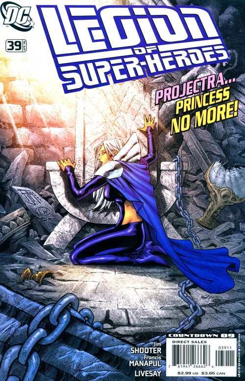 LEGION OF SUPER-HEROES #39 (2008) FRANCIS MANAPUL COVER