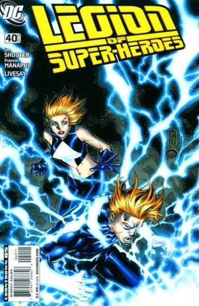 LEGION OF SUPER-HEROES #40 (2008) FRANCIS MANAPUL COVER
