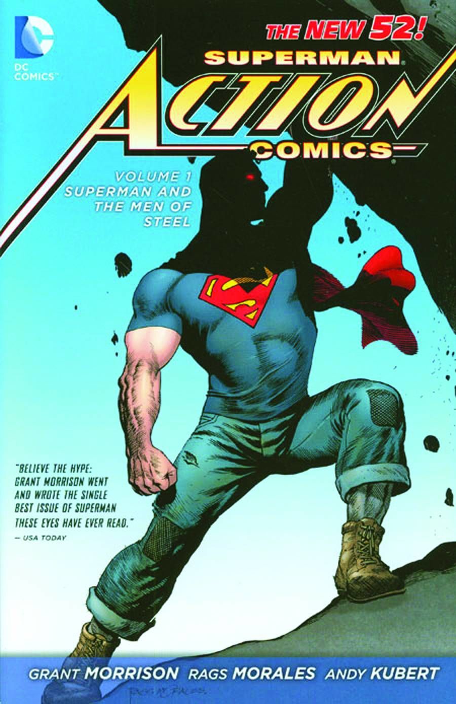 SUPERMAN ACTION COMICS HC VOL 01 SUPERMAN MEN OF STEEL DC COMICS