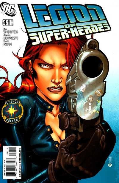 LEGION OF SUPER-HEROES #41 (2008) FRANCIS MANAPUL COVER
