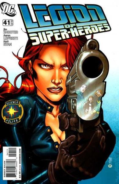 LEGION OF SUPER-HEROES #41 (2008) FRANCIS MANAPUL COVER