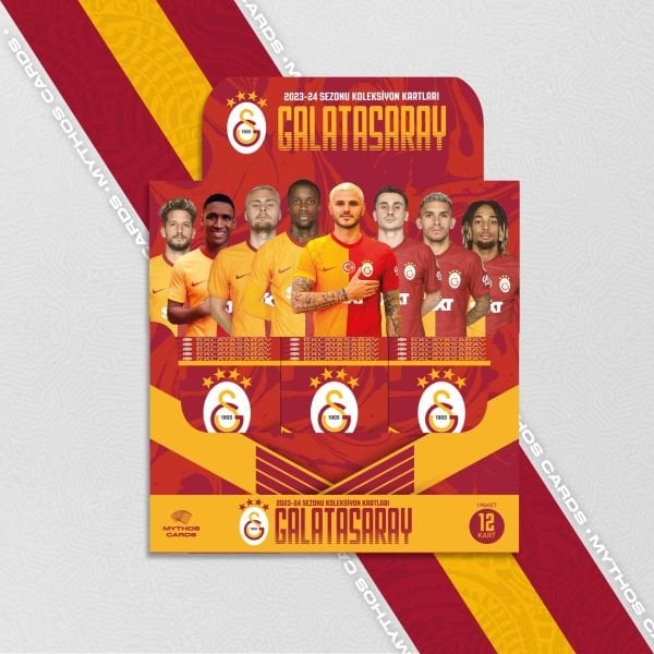 Galatasaray 2023-24 Sezon Kartları - Tam Kutu