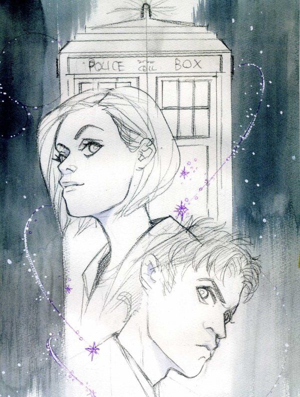 Doctor Who Comic #2 Peach Momoko Sketch Variant