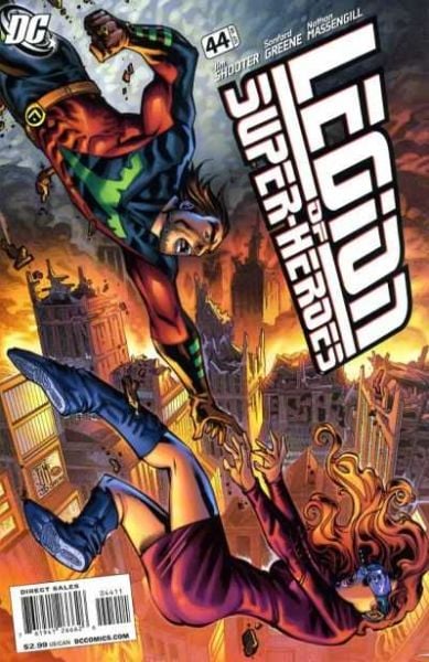LEGION OF SUPER-HEROES #44 (2008) FRANCIS MANAPUL COVER