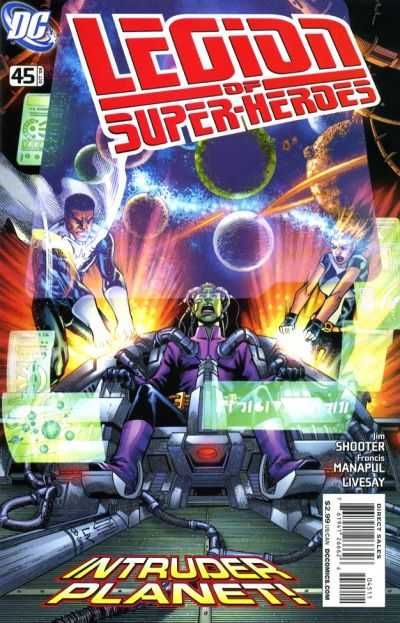 LEGION OF SUPER-HEROES #45 (2008) FRANCIS MANAPUL COVER