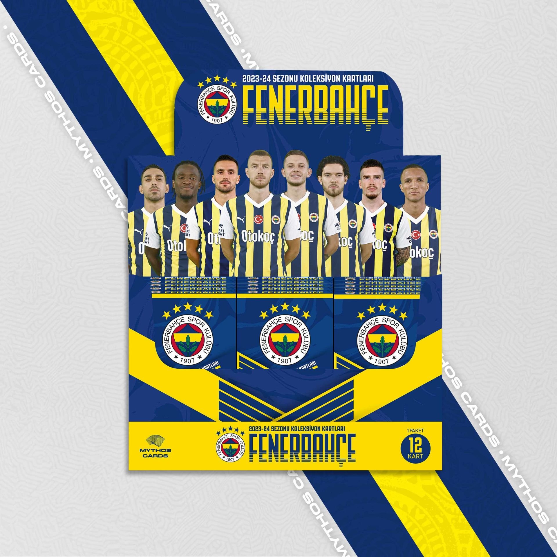 Fenerbahçe 2023-24 Sezon Kartları - Tam Kutu