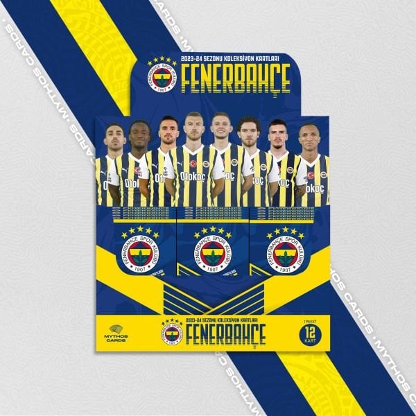Fenerbahçe 2023-24 Sezon Kartları - Tam Kutu