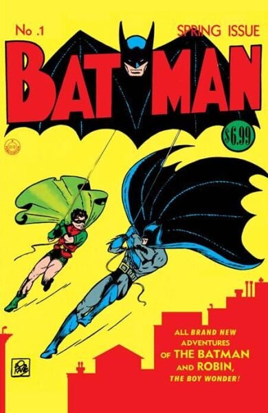 BATMAN (1940) #1 FACSIMILE EDITION CVR B BOB KANE FOIL VAR