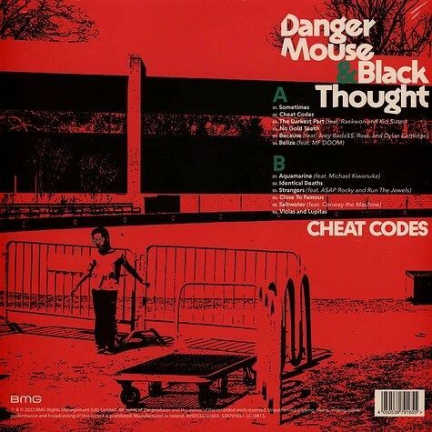 Danger Mouse & Black Thought - (The Roots) Cheat Codes Black Vinyl Edition