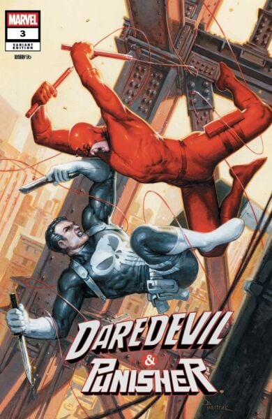 DAREDEVIL/PUNISHER: THE DEVIL'S TRIGGER #3 DAVIDE PARATORE VARIANT