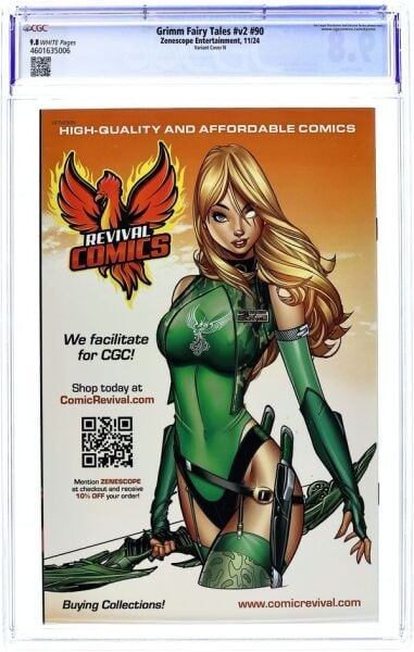 GRIMM FAIRY TALES #90 BLACK FRIDAY 2024 PAUL GREEN VARIANT CGC 9.8 250 LIMITED - CGC 9.8 - PREORDER